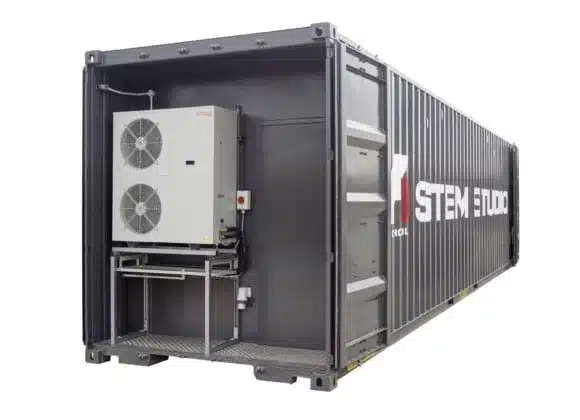 Stem studio container fans